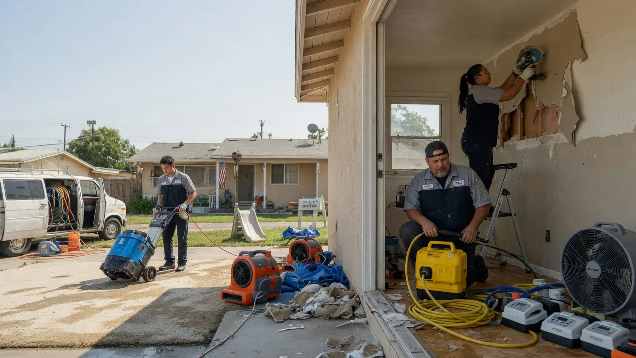 Water Damage Restoration in Washington, CA near me